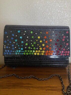 Kurt Geiger rhinestone purse